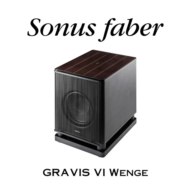 Sonus Faber GRAVIS VI | Caisson de basses Haute-Fidélité 1700 Watts
