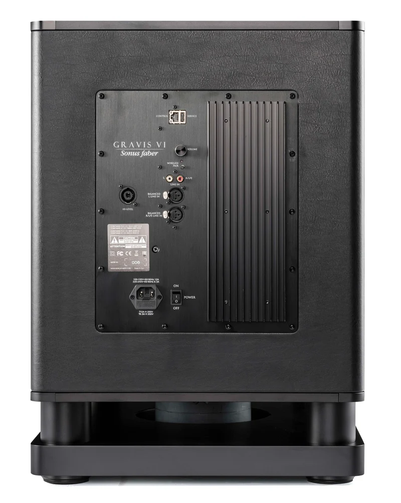 Sonus Faber GRAVIS VI | Caisson de basses Haute-Fidélité 1700 Watts