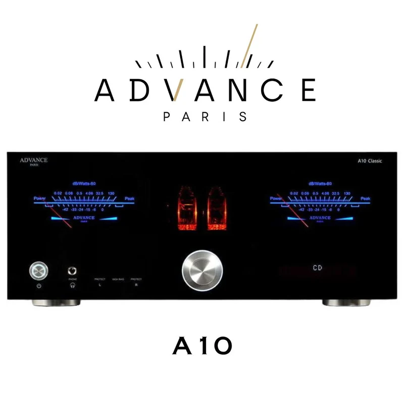 Advance Paris A10 | Amplificateur stéréo Intégré, puissance, musicalité et design intemporel