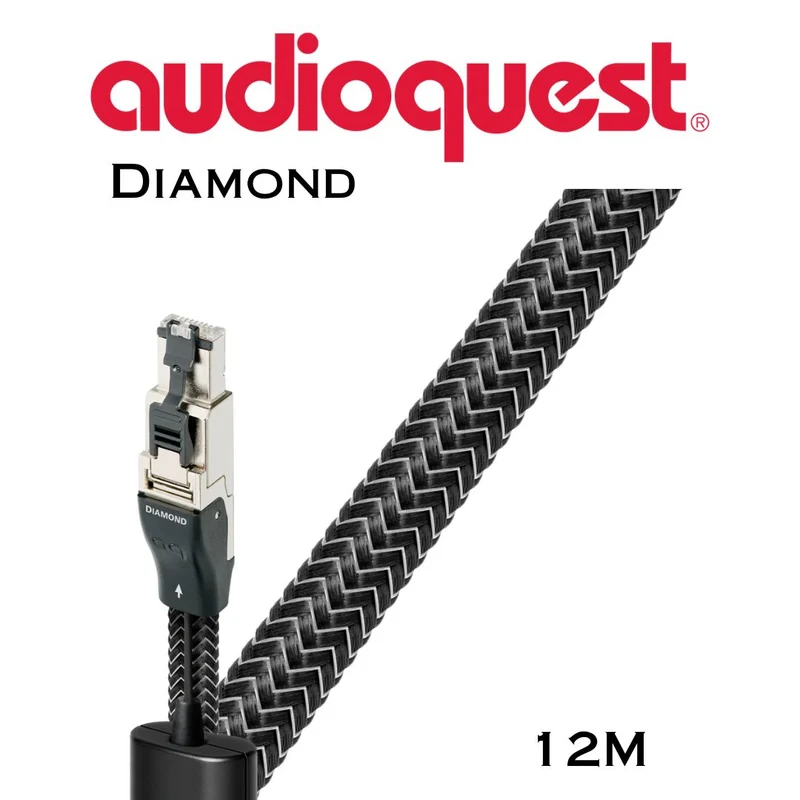 Audioquest Diamond 72v DBS - Câbles réseaux (Ethernet) 100% argent surface