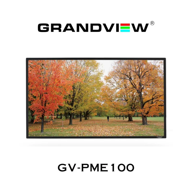 Grandview GV-PME100 | Écran de projection fixe « EDGE » - 100", 16:9, contour fin