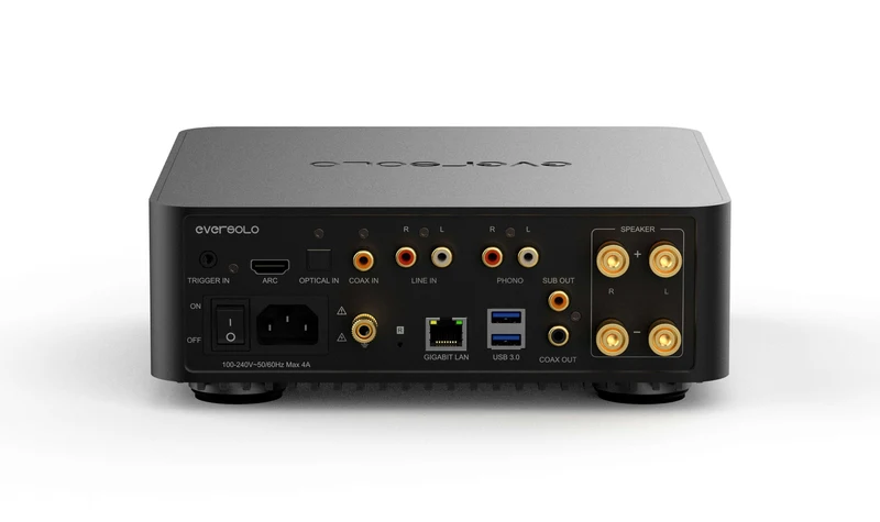 Eversolo Play CD | Amplificateur réseau 2 x 60 W avec lecteur CD et DAC