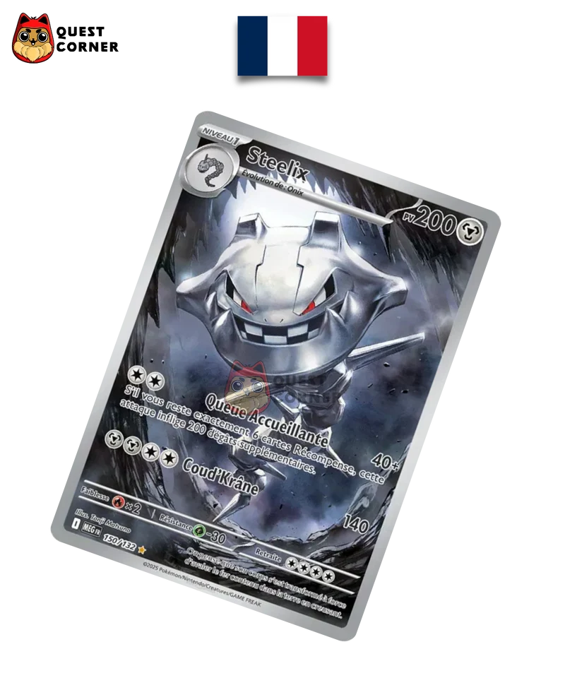Steelix 150/132 – iR – MEG – Français – NM