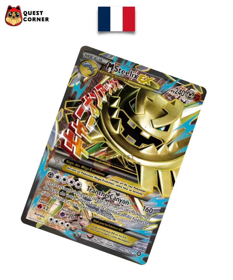 M Steelix EX 109/114 – XY11 – Français – Played