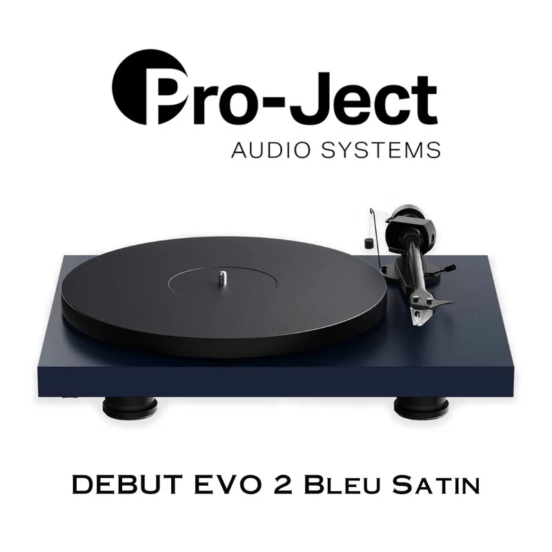 Pro-Ject Debut EVO 2 - Table tournante haut de gamme avec cartouche Pick It MM EVO