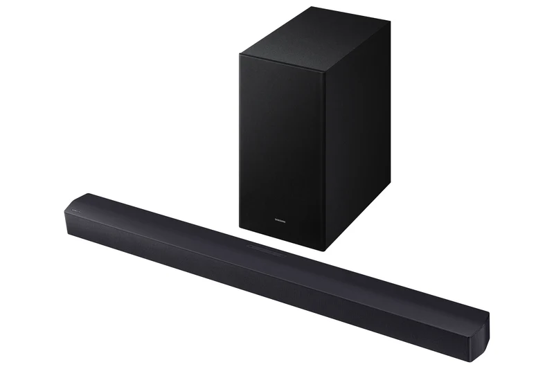 Samsung HW-B550F -Barre de son 2.1 canaux, 410Watts, Sub sans fil 6.5'', Dolby Audio, Bluetooth