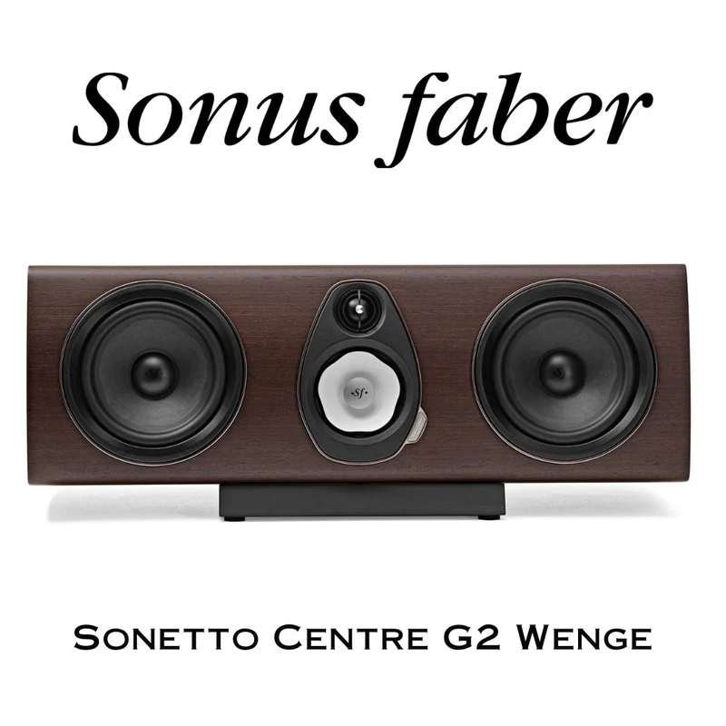 Sonus Faber SONETTO Centre G2 - Enceinte de canal central 3 voies (paire)