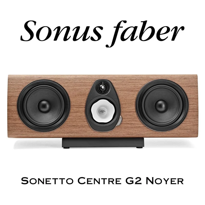 Sonus Faber SONETTO Centre G2 - Enceinte de canal central 3 voies (paire)