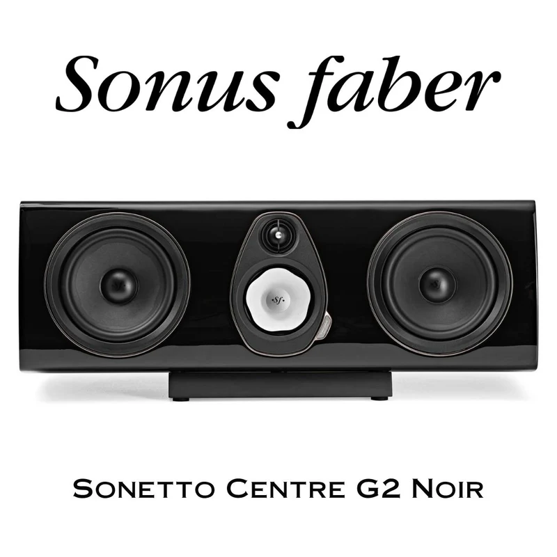 Sonus Faber SONETTO Centre G2 - Enceinte de canal central 3 voies (paire)
