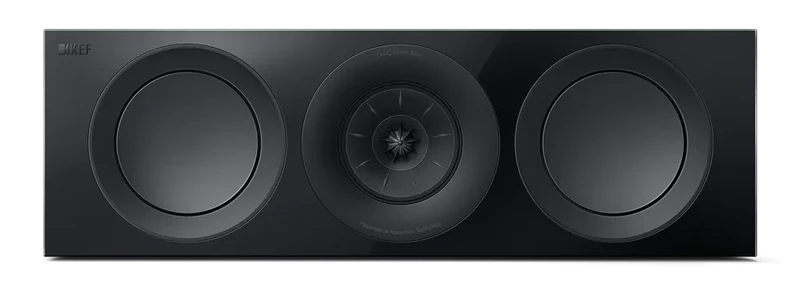 KEF R6 Meta - Enceinte de canal central trois voies phare de la Série R doté Uni-Q
