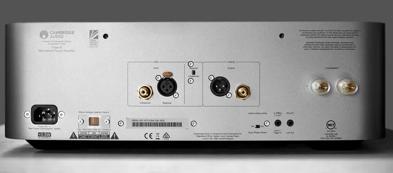 Cambridge Audio Edge M - Amplificateur de puissance 200Watts Monobloc