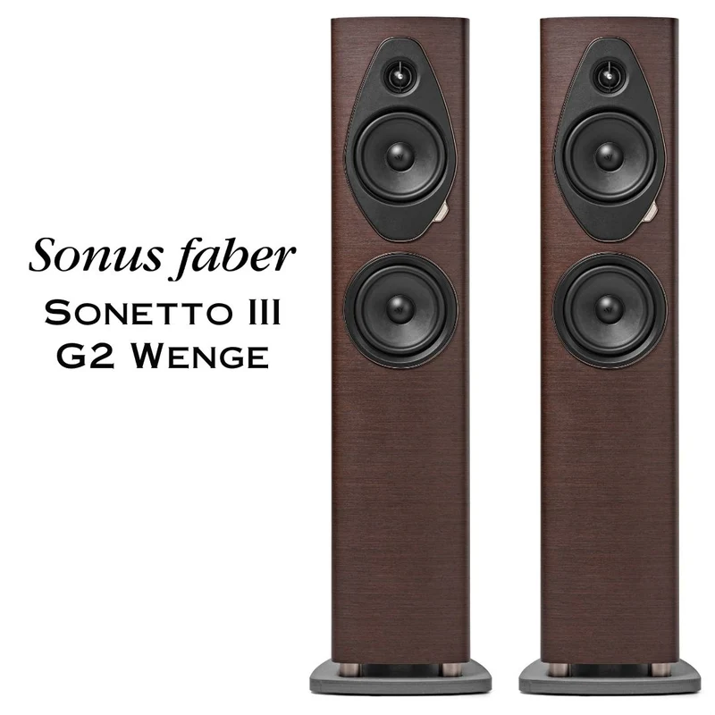 Sonus Faber Sonetto III G2 - Enceintes de type colonne 2.5 voies (paire)