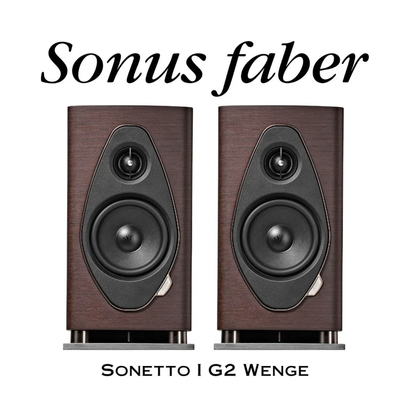 Sonus Faber Sonetto I G2 - Enceintes d'étagère 2 voies bass-reflex (paire)