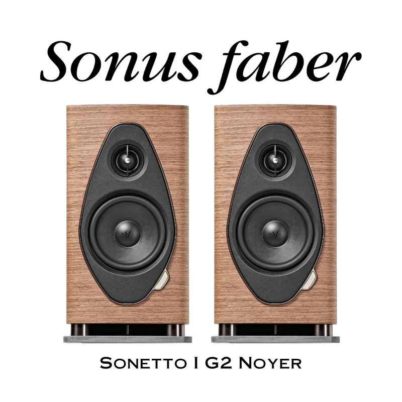 Sonus Faber Sonetto I G2 - Enceintes d'étagère 2 voies bass-reflex (paire)