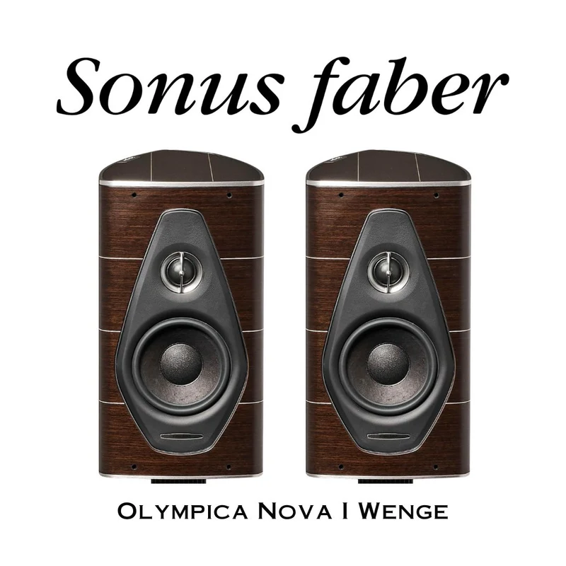 Sonus Faber Olympica Nova I - Enceintes d'étagère Bass-Reflex 2 voies (paire)