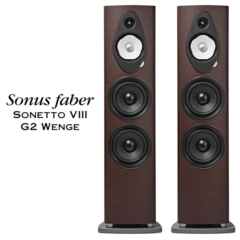 Sonus Faber Sonetto VIII G2 - Enceintes colonne 3 voies (paire)