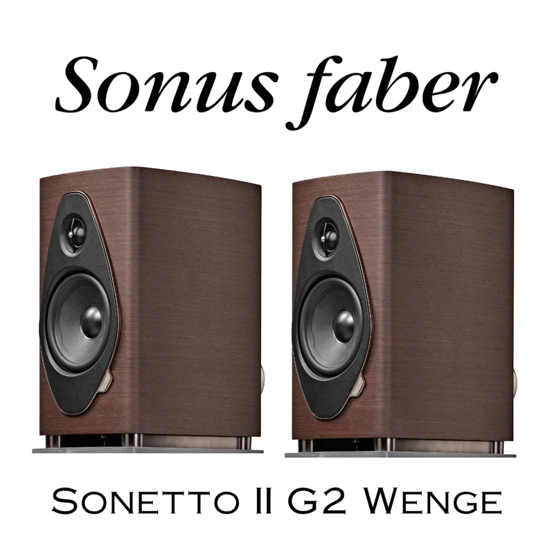 Sonus Faber Sonetto II G2 - Enceintes d'étagère 2 voies (paire)