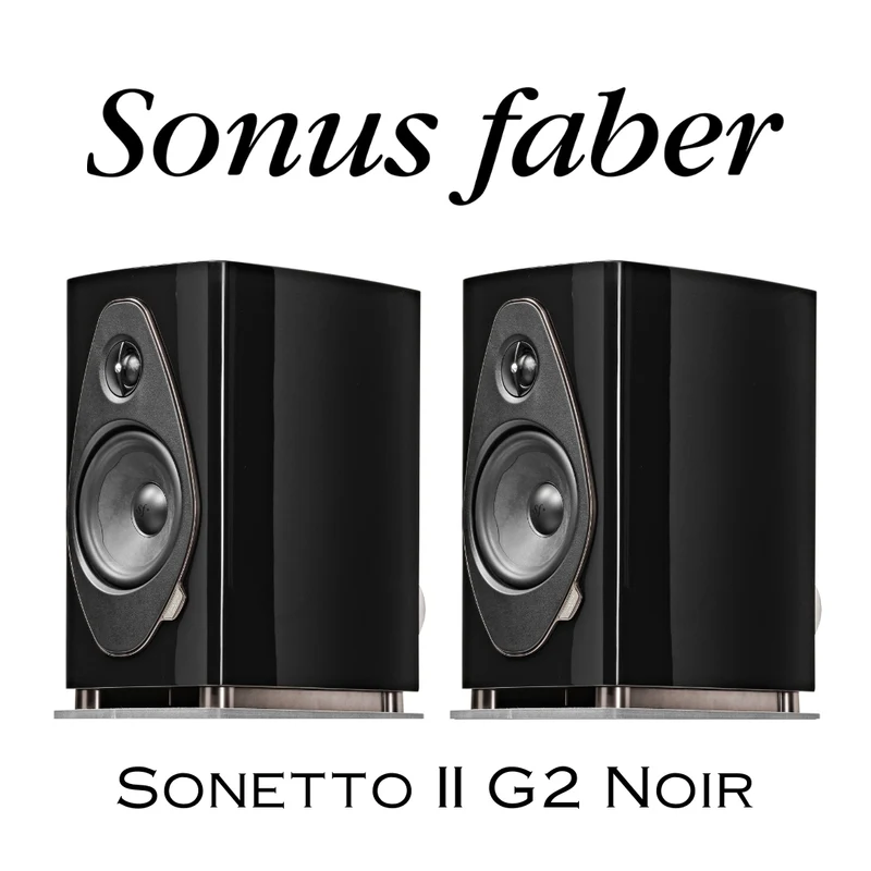 Sonus Faber Sonetto II G2 - Enceintes d'étagère 2 voies (paire)