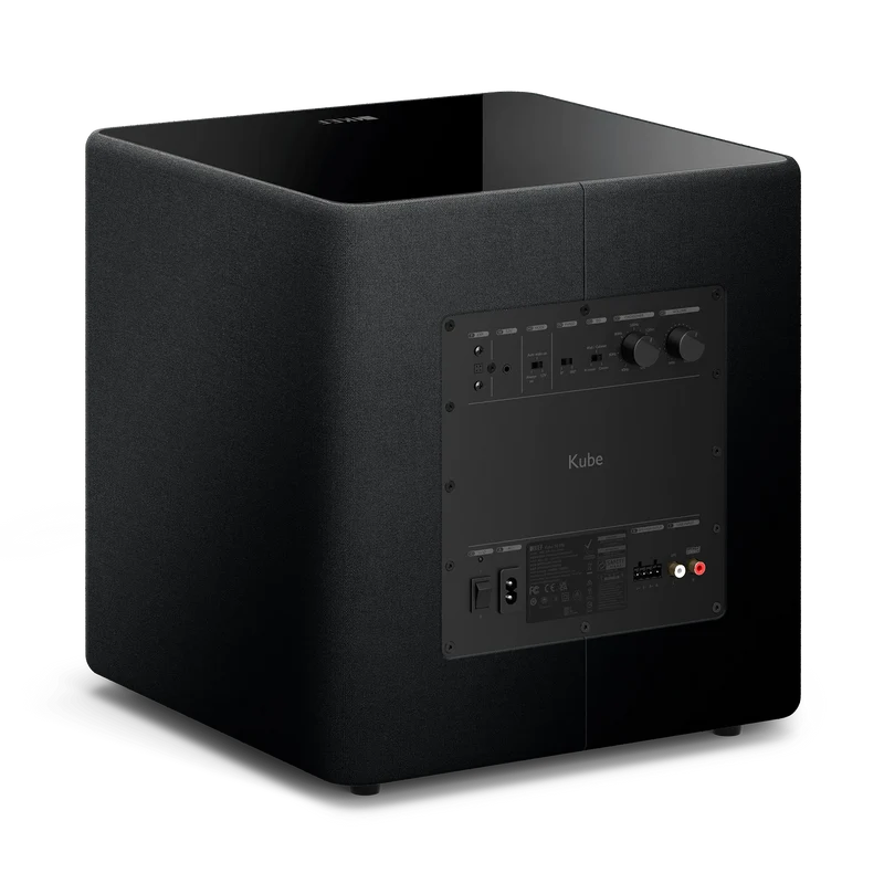 KEF Kube 10 MIE - Caisson de basses actif scellé de 10 pouces à projection frontale 300 Watts