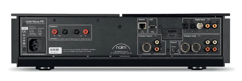 NAIM Uniti Nova PE - Amplificateur réseau intégré 150 watts par canal en 8Ω