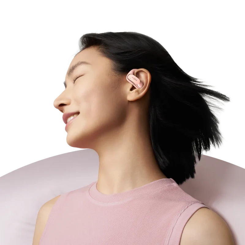 SHOKZ OpenFit Air - Écouteurs sans fil à conduction osseuse True Wireless indice IP54