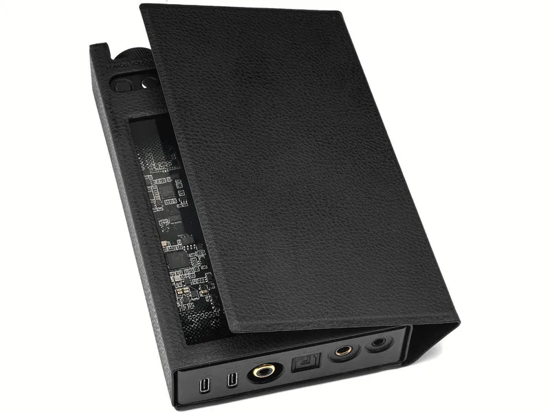 QUESTYLE Pochette SIGMA PRO Cuir Noir