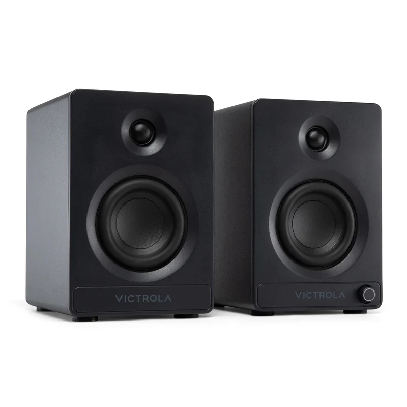Victrola Tempo Bluetooth Bookshelf Speakers - set of 2 (Green)