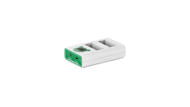 Tilta Battery Charger for NP-W126S (2 Channel) - Ash Green