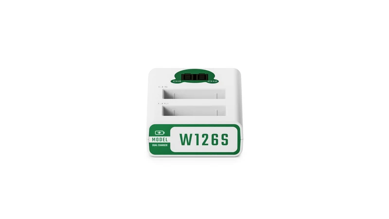 Tilta Battery Charger for NP-W126S (2 Channel) - Ash Green