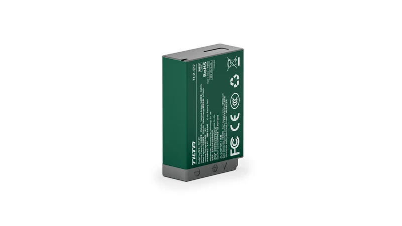 Tilta LP-E17 Battery with USB-C Input (950mAh) - Ash Green