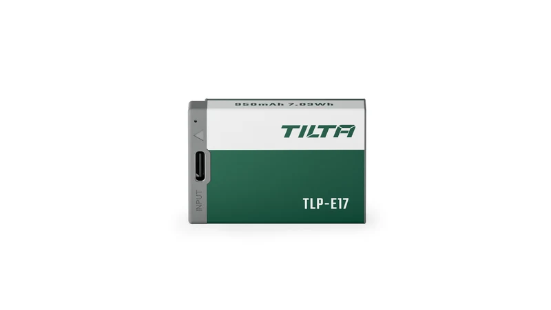 Tilta LP-E17 Battery with USB-C Input (950mAh) - Ash Green