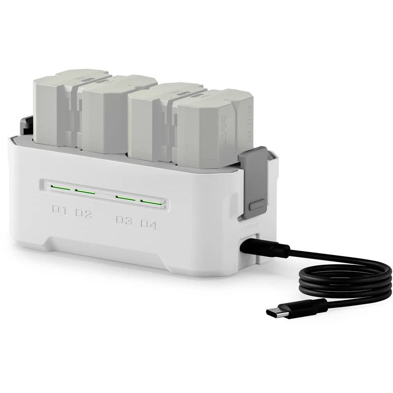 Tilta Portable Charging Station for NP-FZ100 (4 Channel) - Off White