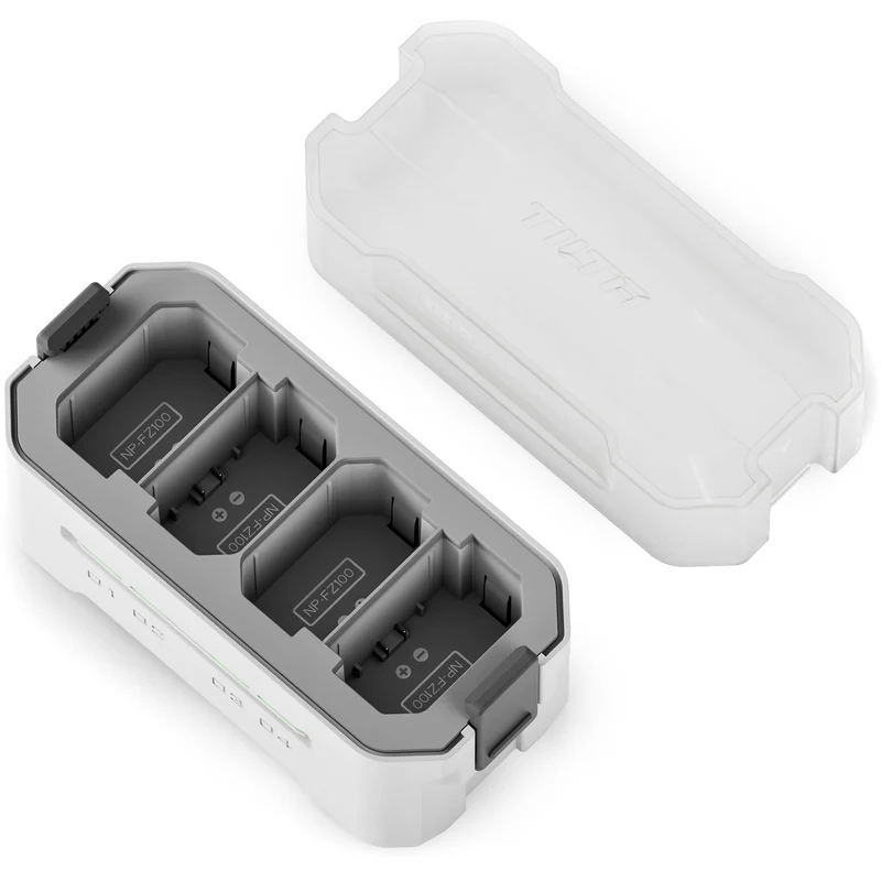 Tilta Portable Charging Station for NP-FZ100 (4 Channel) - Off White