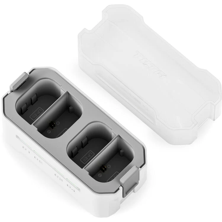 Tilta Portable Charging Station for LP-E6 (4 Channel) - Off White