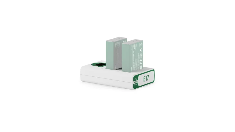 Tilta LP-E17 Dual Battery Charging Station Kit – Ash Green