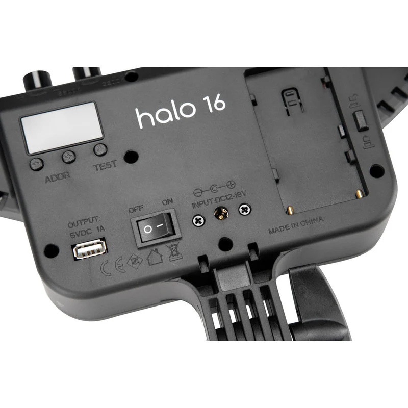 Nanlite Halo 16 LED Ring Light - 29W, 3200K-5600K