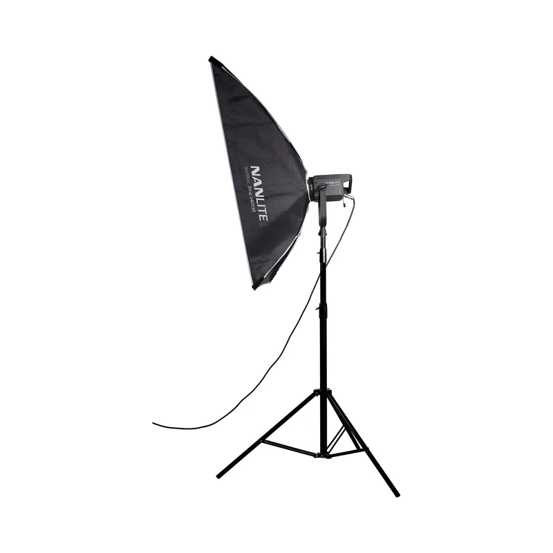 Nanlite Asymmetrical Stripbank Softbox with Bowens Mount (18 x 43")