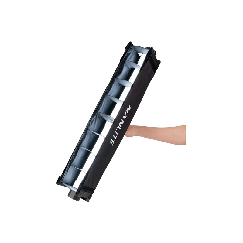 Nanlite Fabric Barndoors and Grid for PavoTube II 15X LED Pixel Tubes
