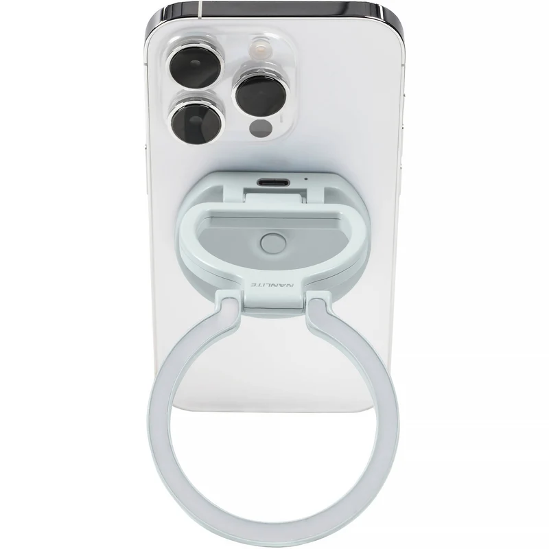 Nanlite Lumo Bi-Color LED Ring Light (Mint Blue)