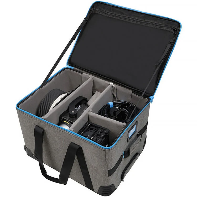 Nanlite Forza 300B II Bi-Color LED Monolight (Fresnel & Rolling Case Kit)