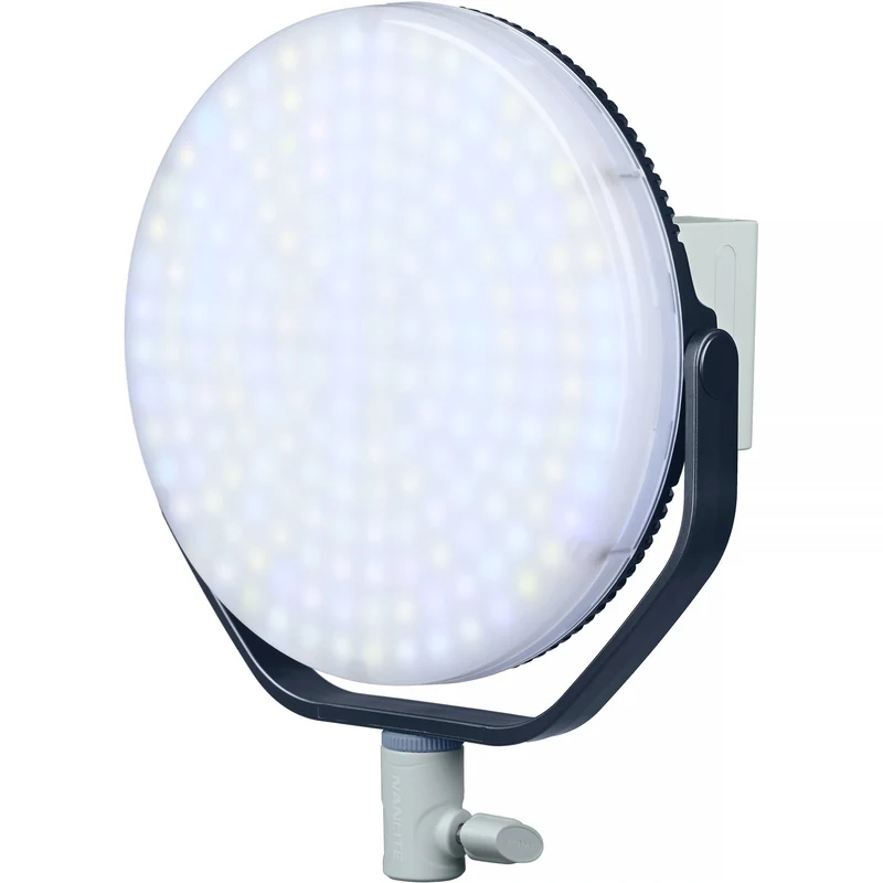 Nanlite miro 60c RGB Round LED Light Panel (Midnight Blue)