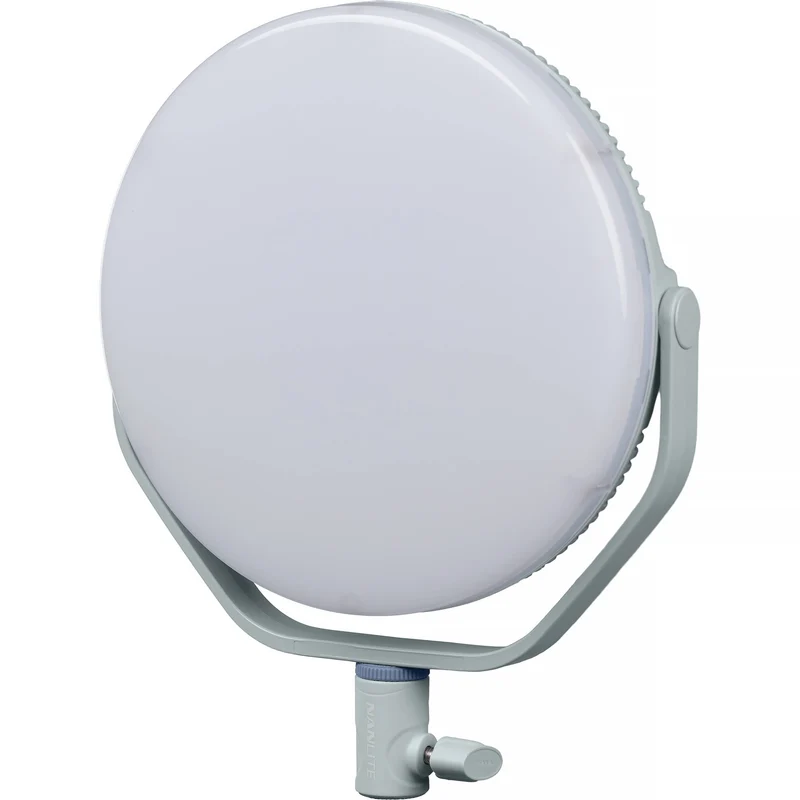 Nanlite miro 60c RGB Round LED Light Panel (Mint Blue)