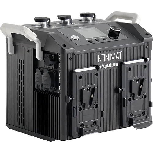 Aputure INFINIMAT LED with Clear Softbox & 400W Control Box Pack (1 x 2', V-Mount)