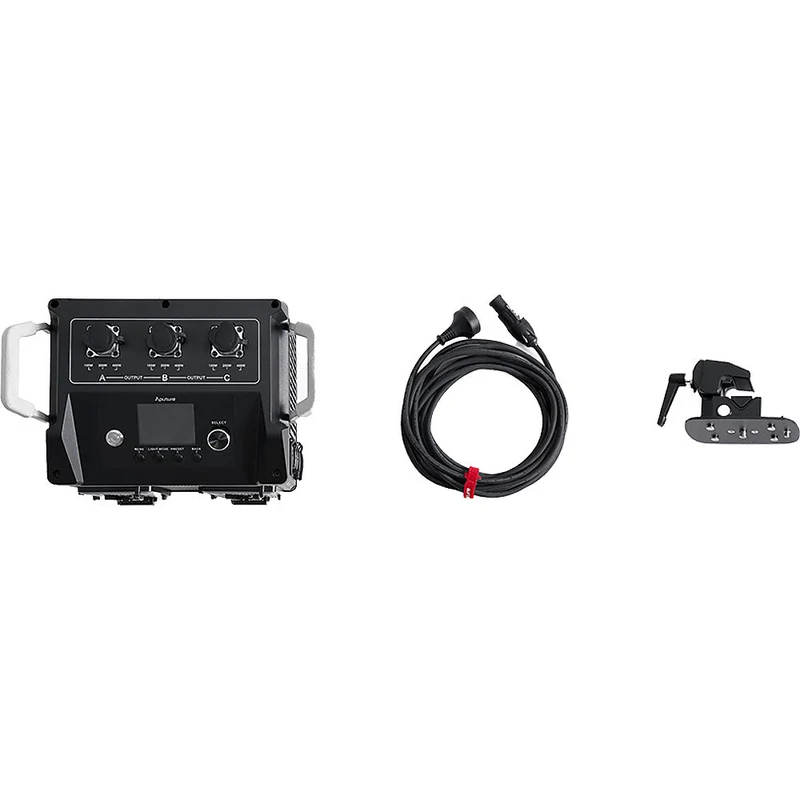 Aputure INFINIMAT LED with Clear Softbox & 400W Control Box Pack (1 x 4', V-Mount)