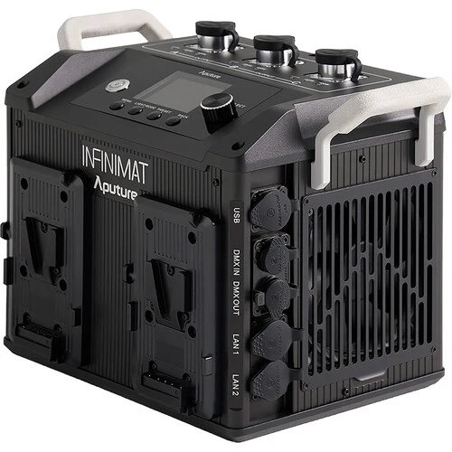 Aputure INFINIMAT LED with Clear Softbox & 400W Control Box Pack (1 x 4', V-Mount)