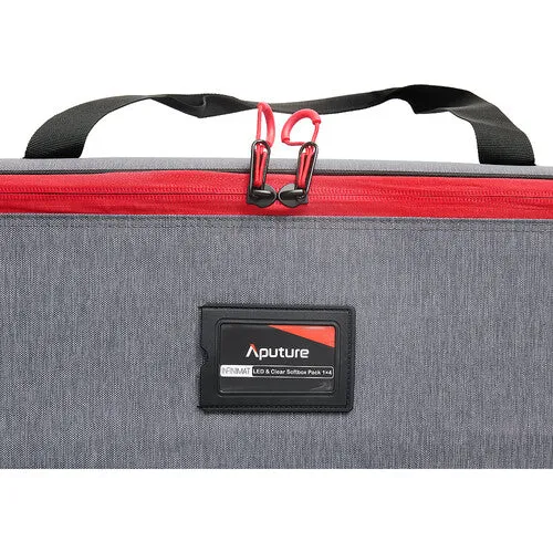 Aputure INFINIMAT LED with Clear Softbox & 400W Control Box Pack (1 x 4', Gold Mount)