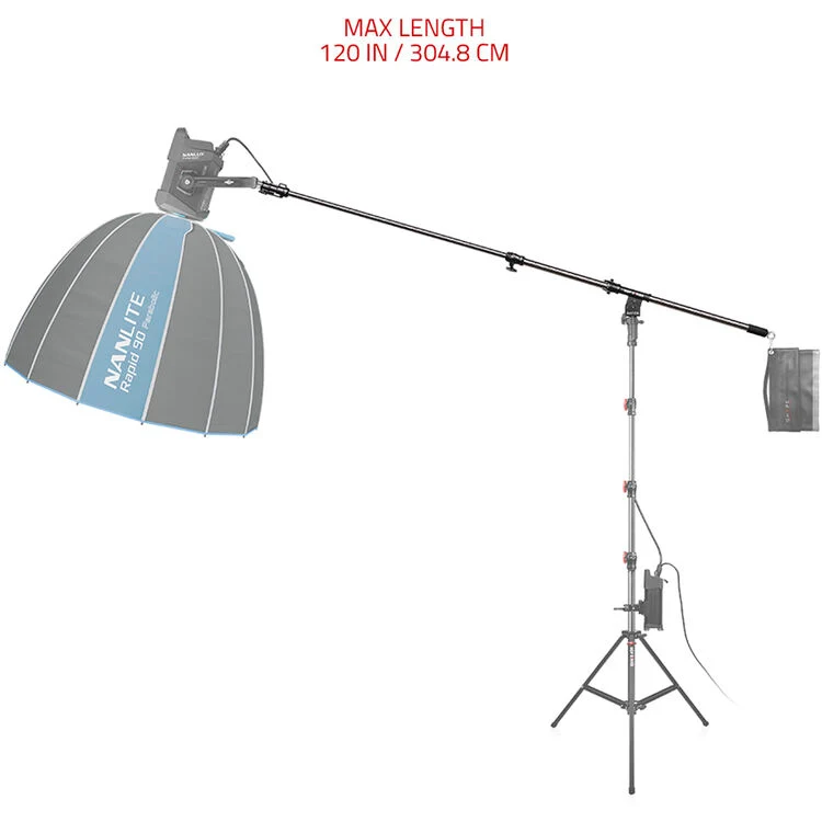 SHAPE Heavy-Duty Boom Arm for Light Stands