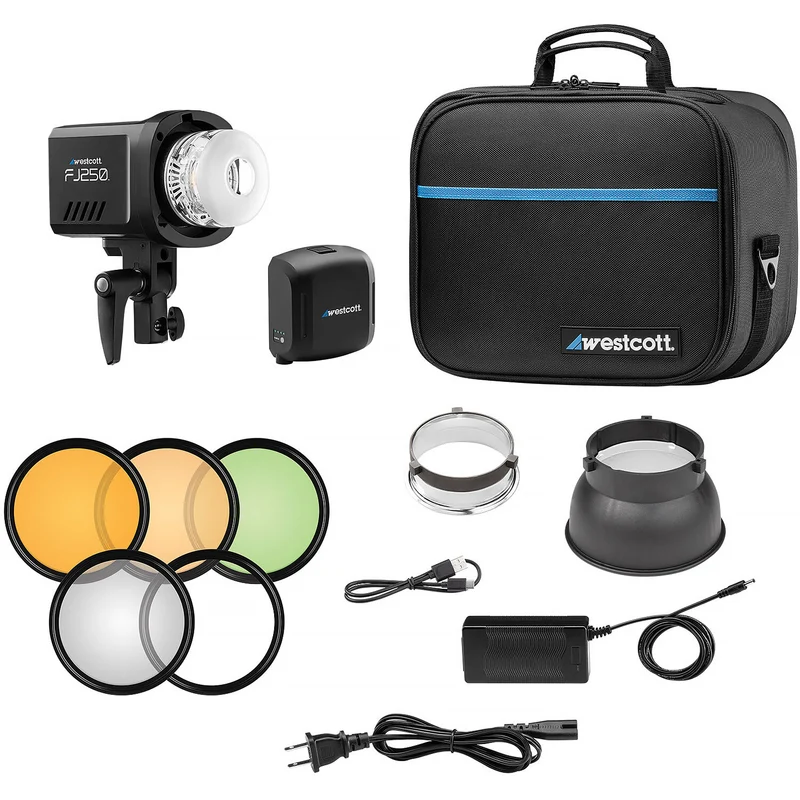 Westcott FJ250 250Ws Touchscreen Strobe with FJ Pro AC/DC Battery