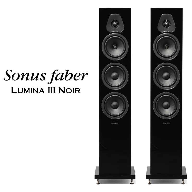 Sonus Faber Lumina III - Enceintes de type colonne 3 voies (paire)