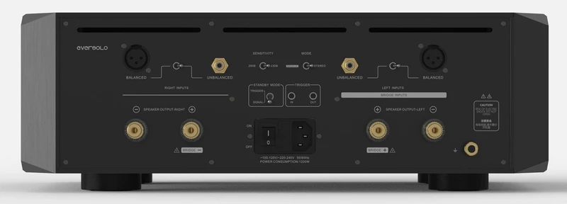 Eversolo AMP F10 - Amplificateur de puissance stéréo, bridge mono, 200W